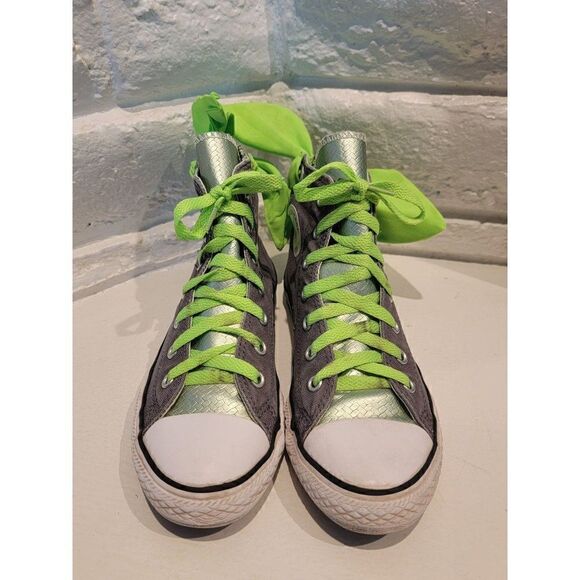 Converse CT Bow Back HI All Star sneakers girls junior size 3 - Picture 1 of 8